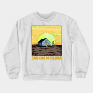 Jason Molina Original Fan Artwork Crewneck Sweatshirt